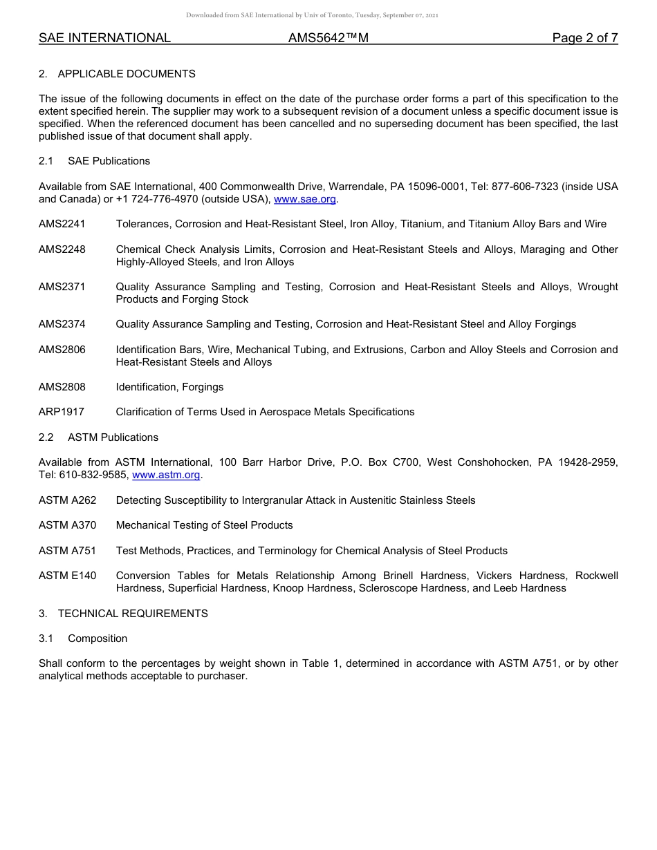 SAE AMS 5642M-2019.pdf_第2页