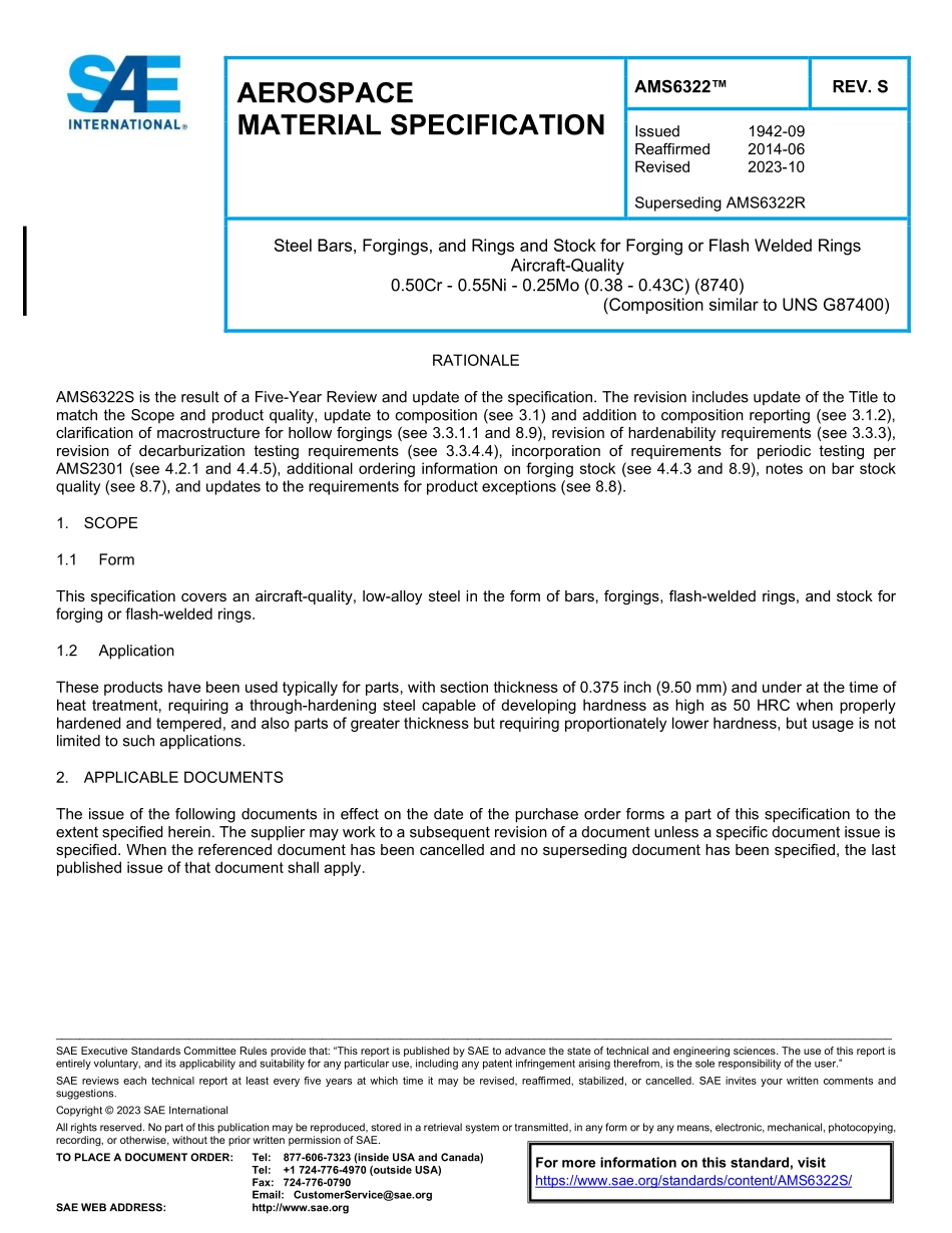 SAE AMS 6322S-2023.pdf_第1页