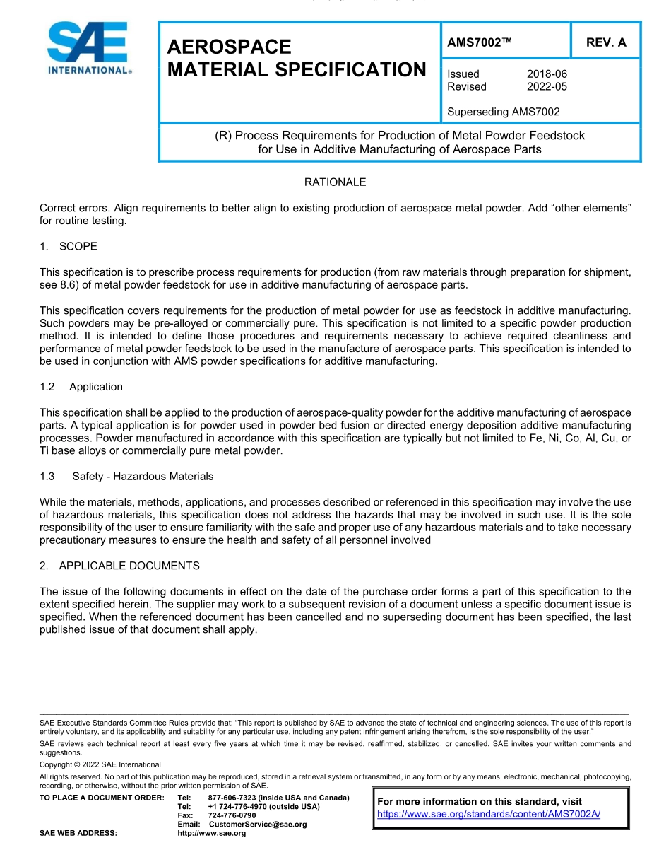 SAE AMS 7002A-2022.pdf_第1页
