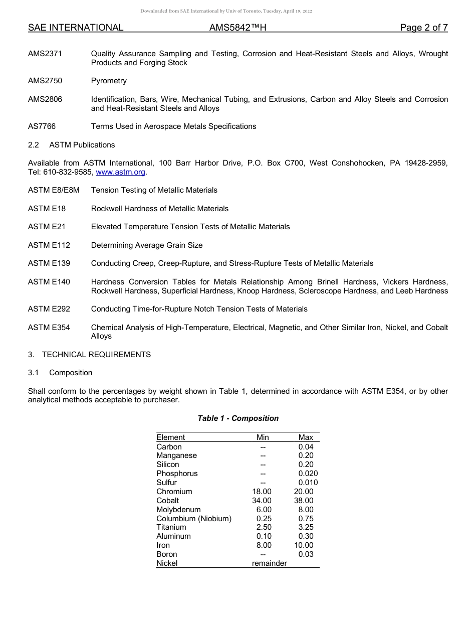SAE AMS 5842H-2022.pdf_第2页