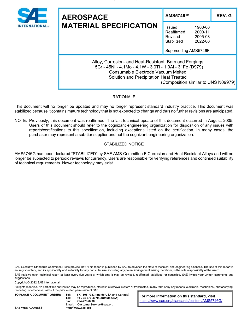 SAE AMS 5746G-2022.pdf_第1页