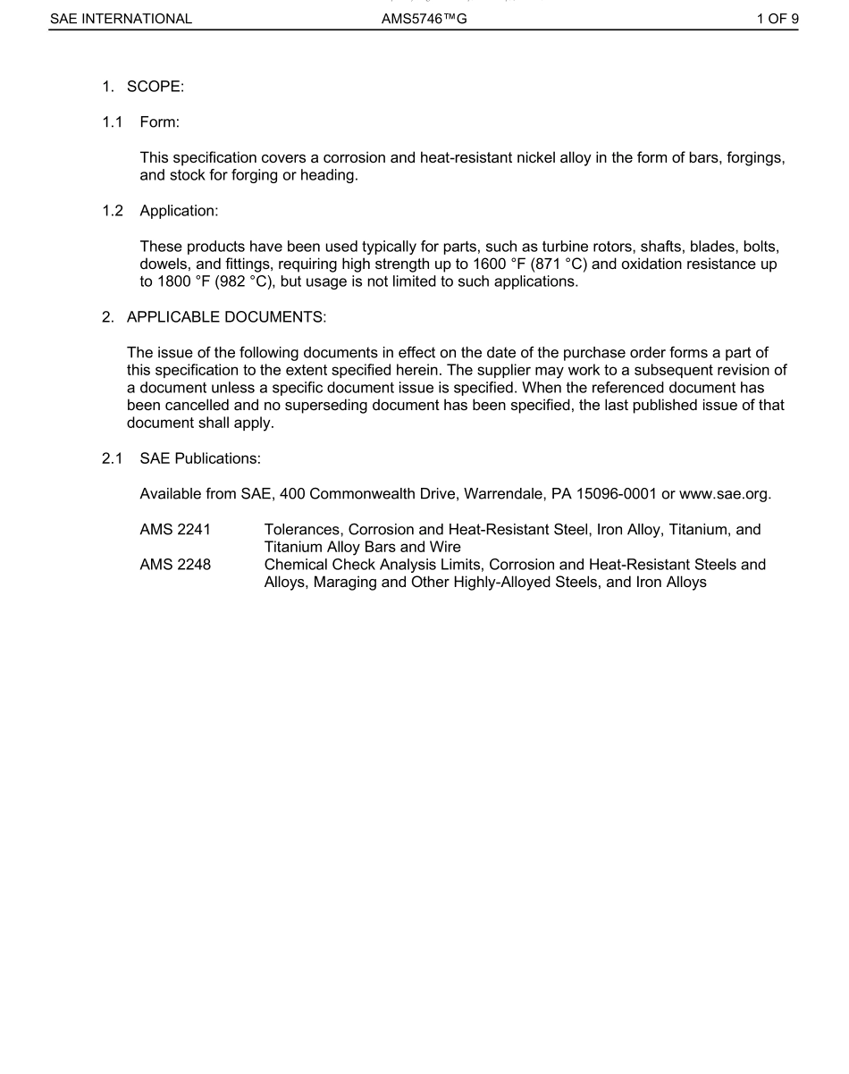 SAE AMS 5746G-2022.pdf_第2页