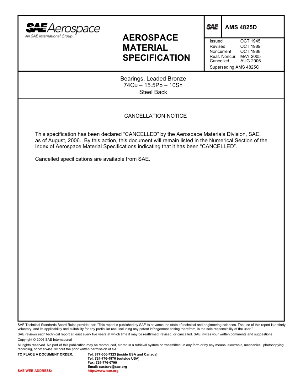 SAE AMS 4825D-2006.pdf_第1页