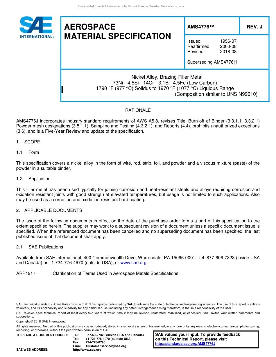 SAE AMS 4776J-2018.pdf_第1页