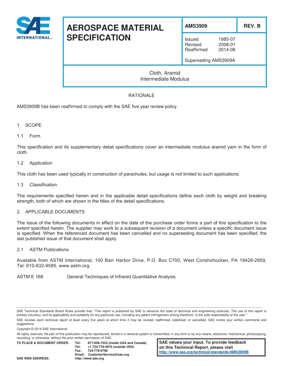 SAE AMS 3909B-2014.pdf_第1页