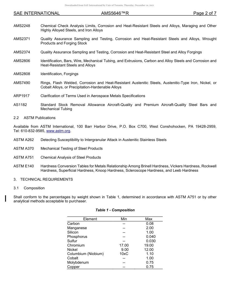 SAE AMS 5646R-2021.pdf_第2页