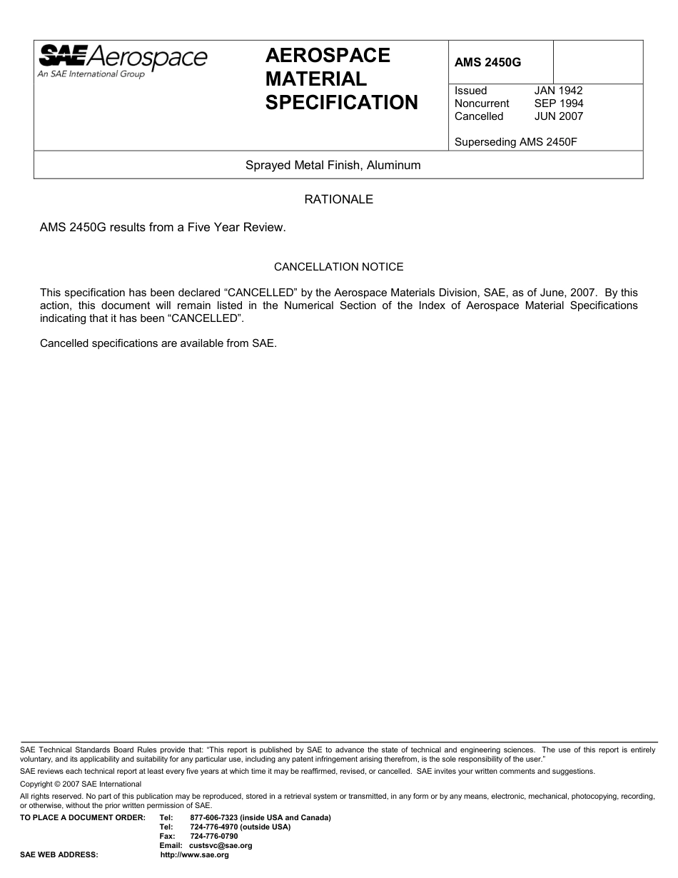 SAE AMS 2450G-2007.pdf_第1页