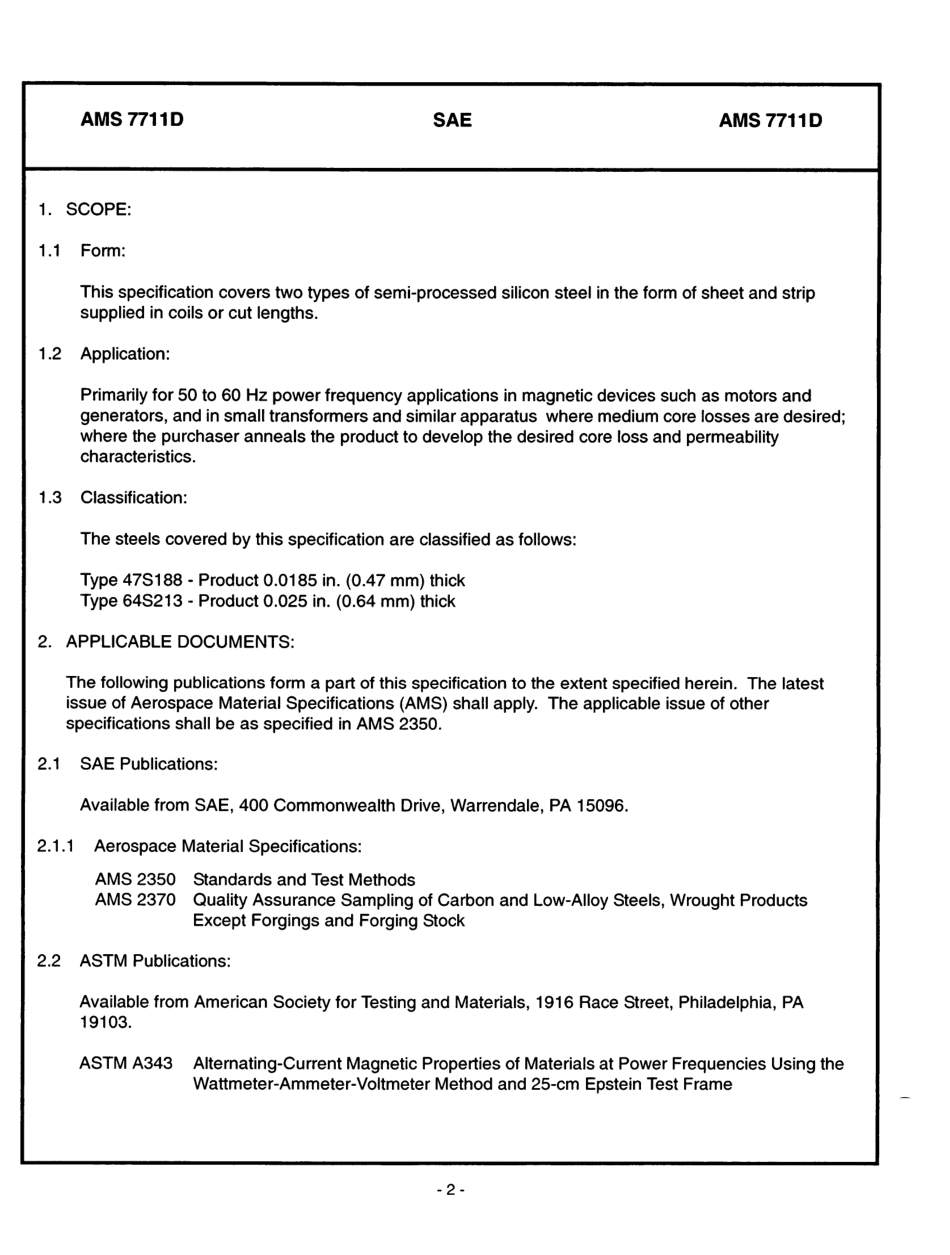 SAE AMS 7711D-2000 scan.pdf_第2页