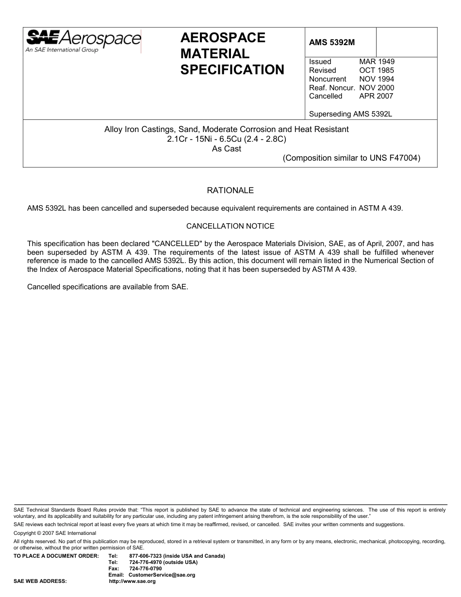 SAE AMS 5392M-2007.pdf_第1页