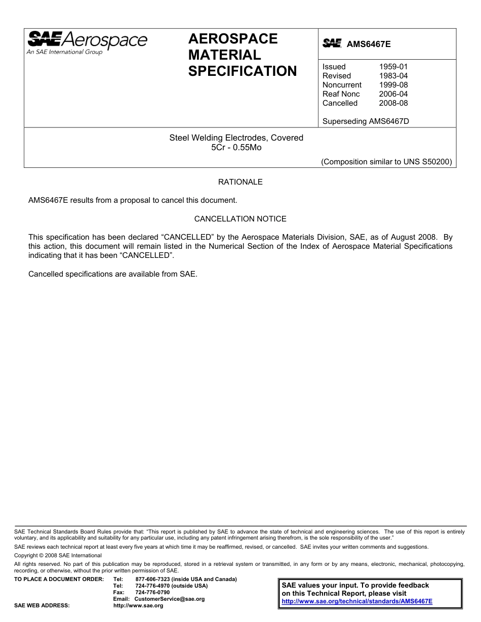 SAE AMS 6467E-2008.pdf_第1页