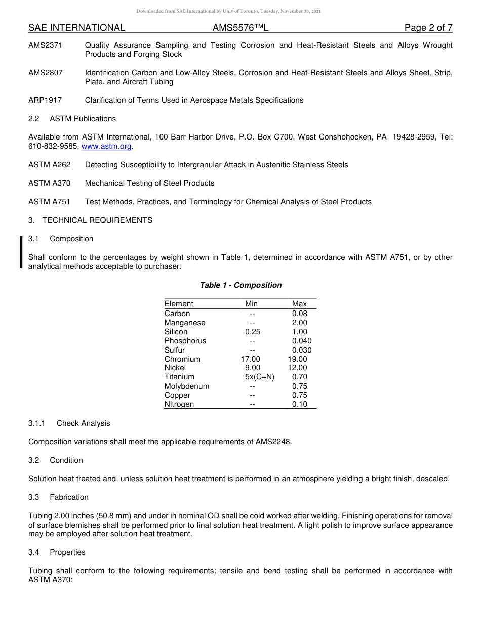 SAE AMS 5576L-2018.pdf_第2页