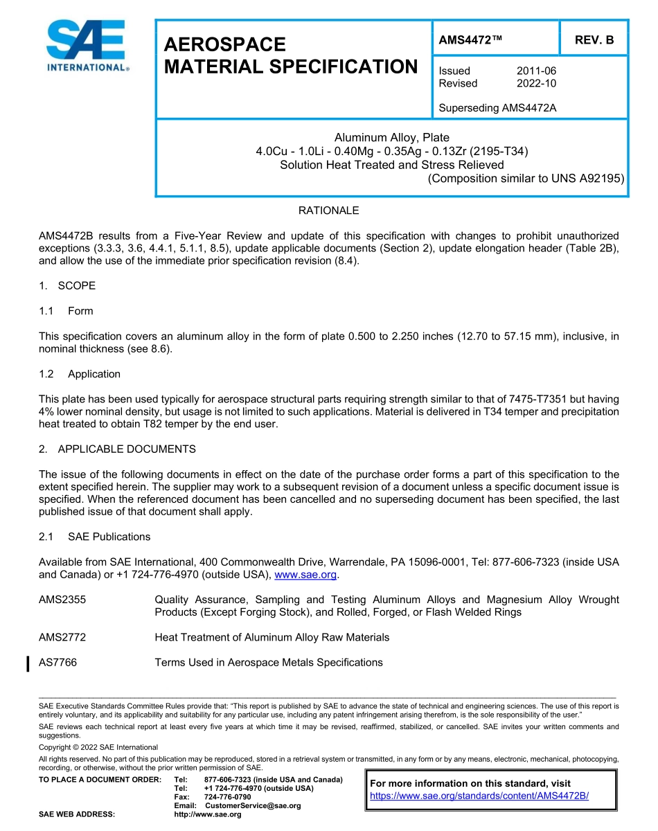 SAE AMS 4472B-2022.pdf_第1页