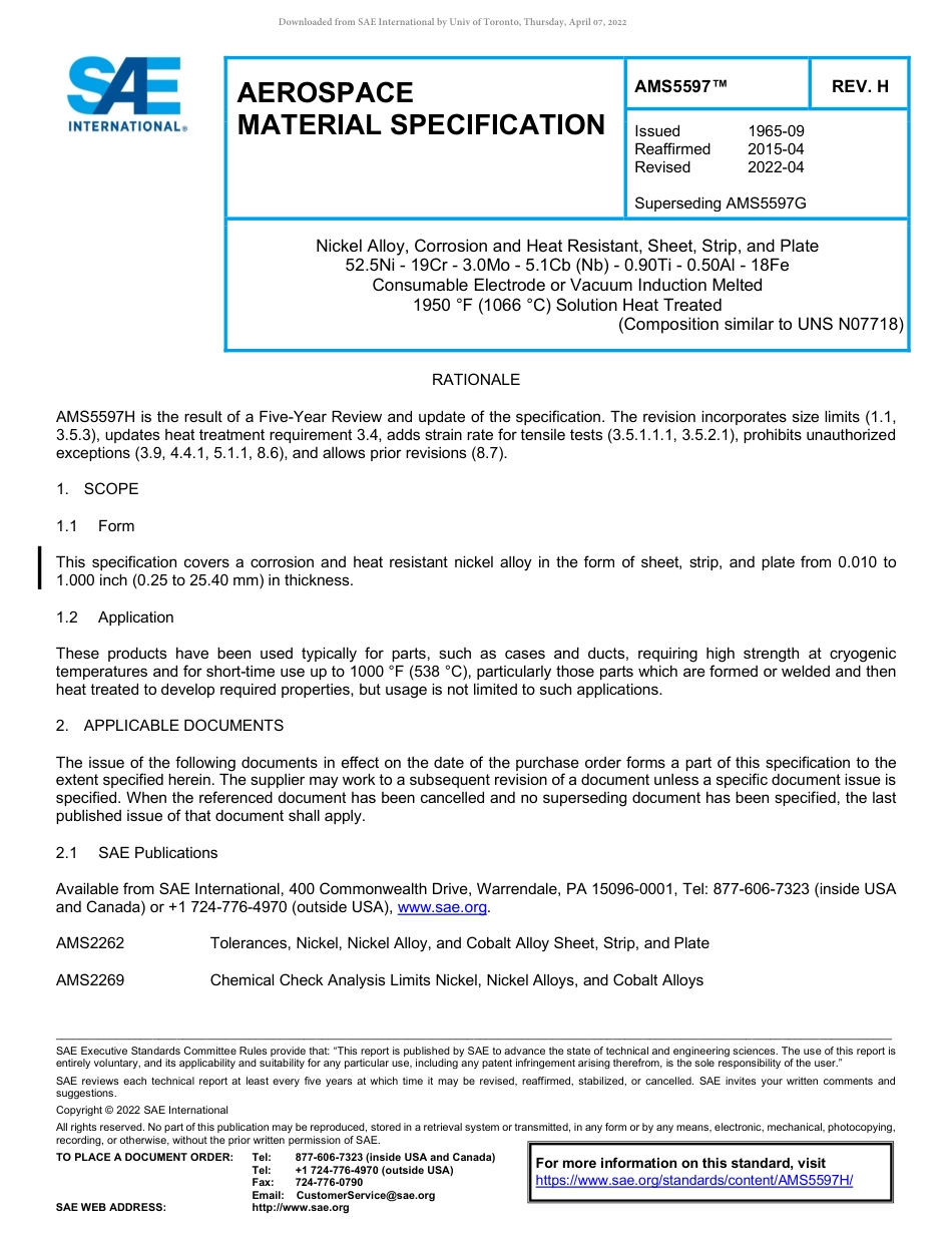 SAE AMS 5597H-2022.pdf_第1页
