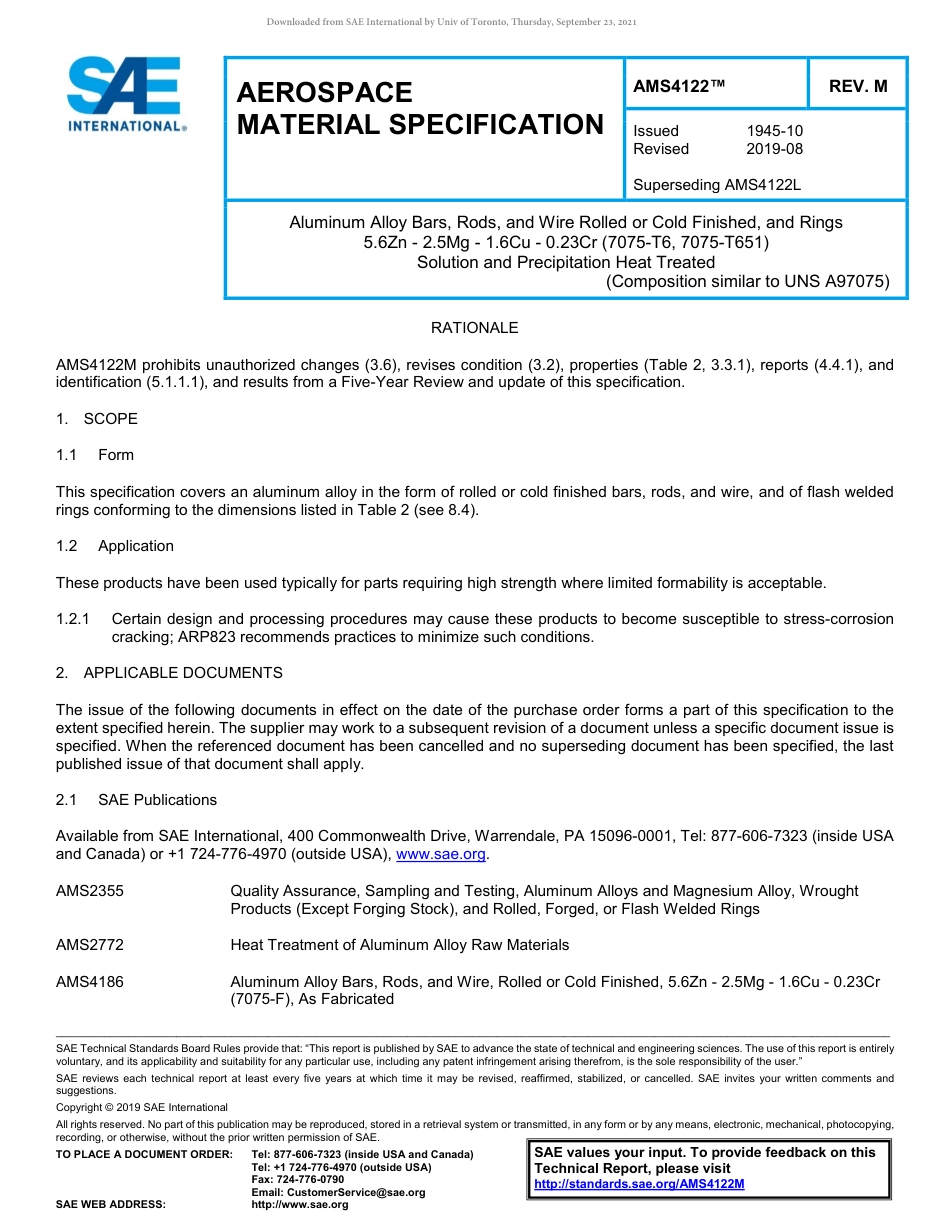 SAE AMS 4122M-2019.pdf_第1页