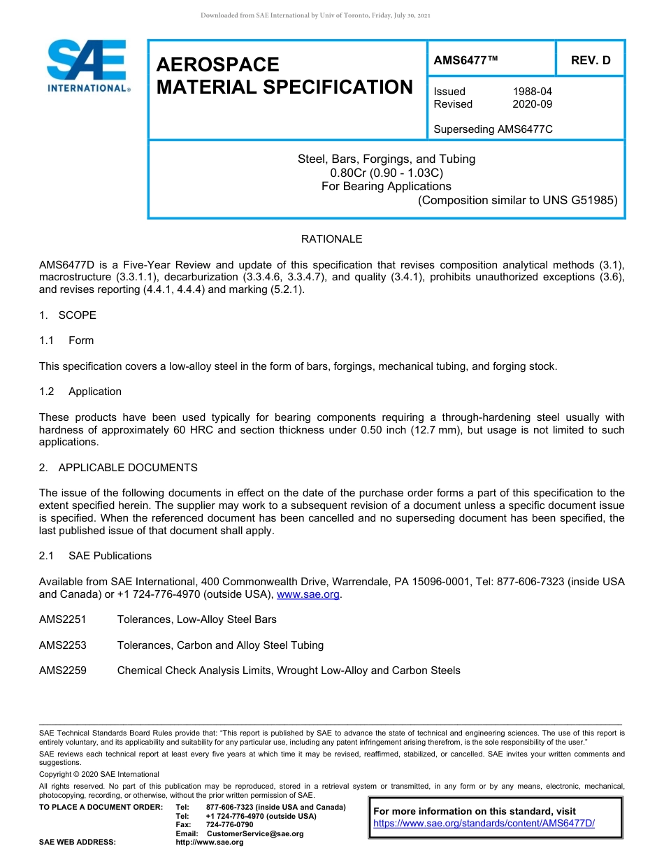 SAE AMS 6477D-2020.pdf_第1页