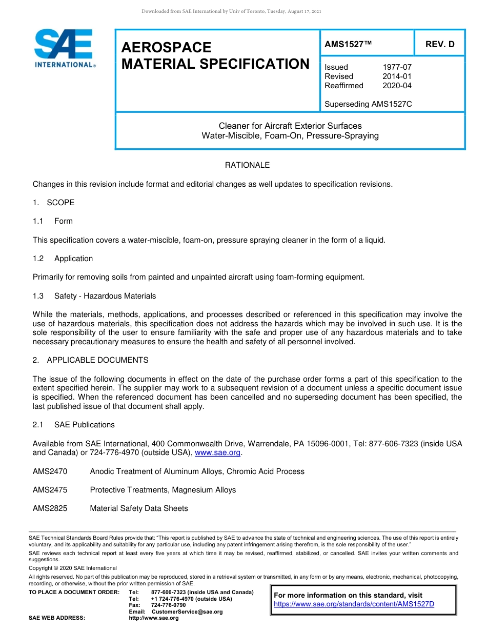 SAE AMS 1527D-2020.pdf_第1页