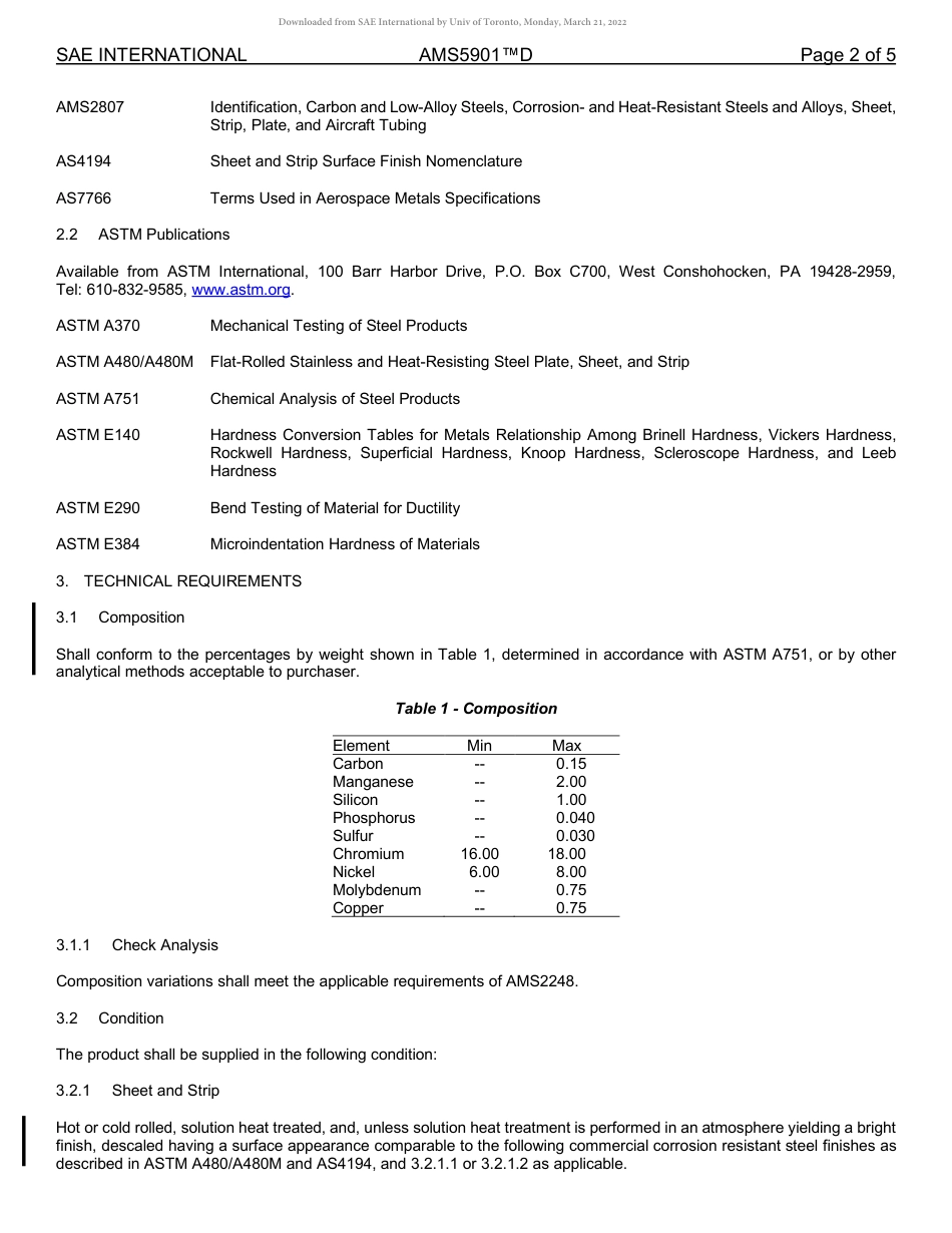 SAE AMS 5901D-2022.pdf_第2页