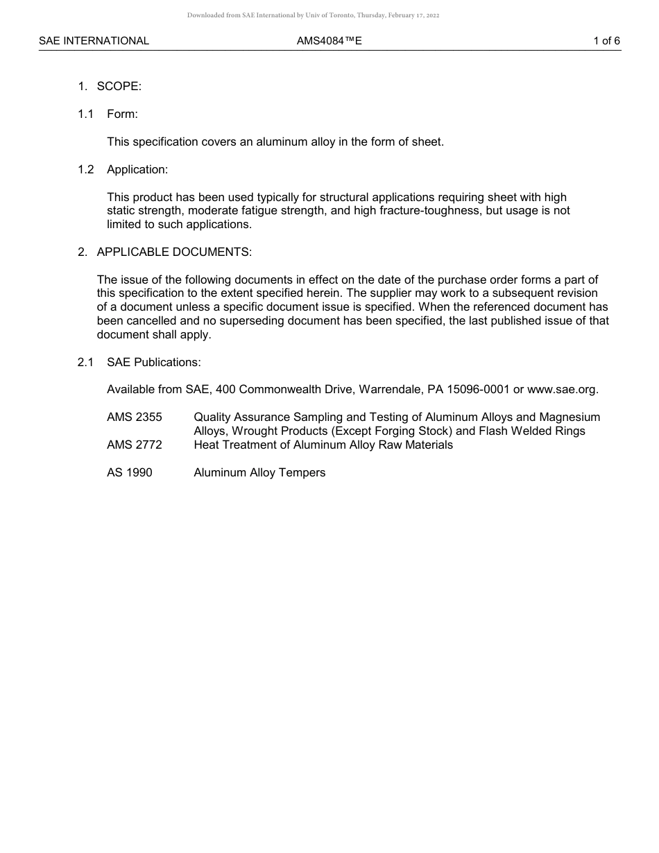 SAE AMS 4084E-2017.pdf_第2页