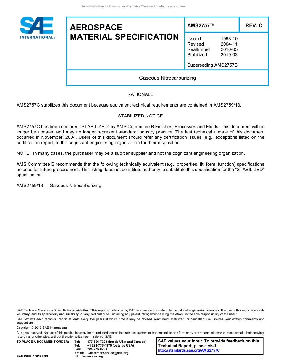 SAE AMS 2757C-2019.pdf_第1页