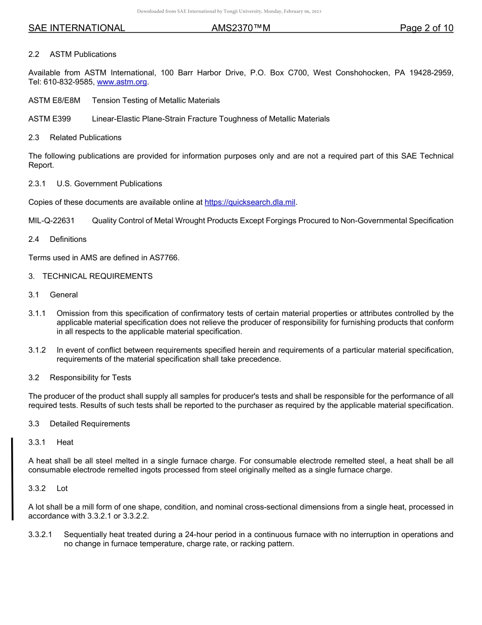 SAE AMS 2370M-2023.pdf_第2页