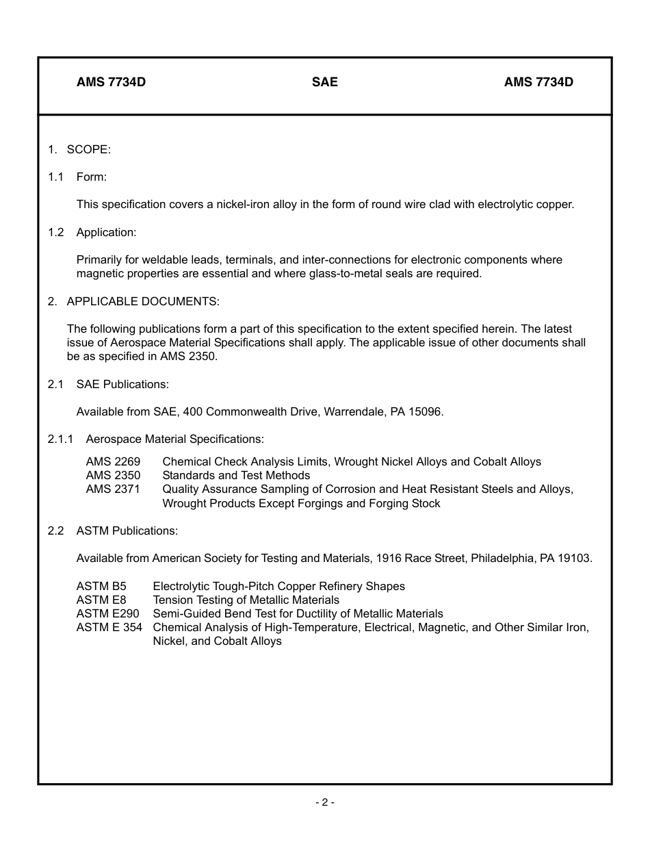 SAE AMS 7734D-2006.pdf_第2页