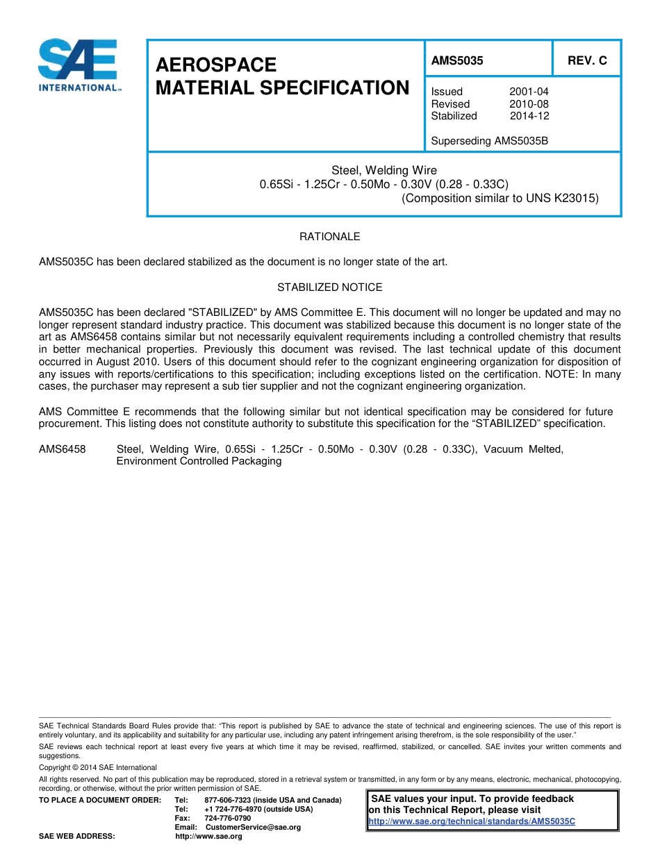 SAE AMS 5035C-2014.pdf_第1页