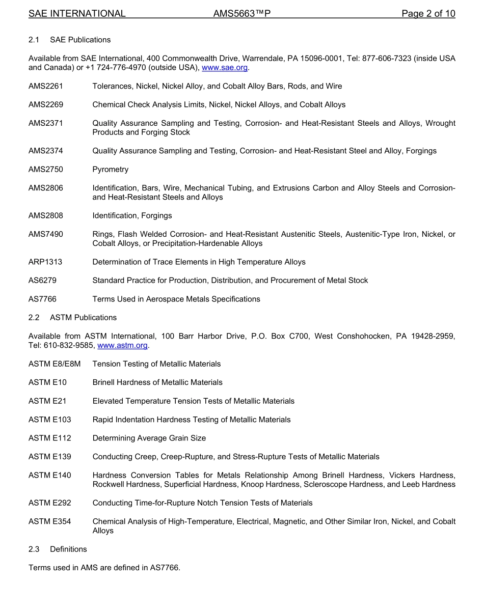 SAE AMS 5663P-2022.pdf_第2页
