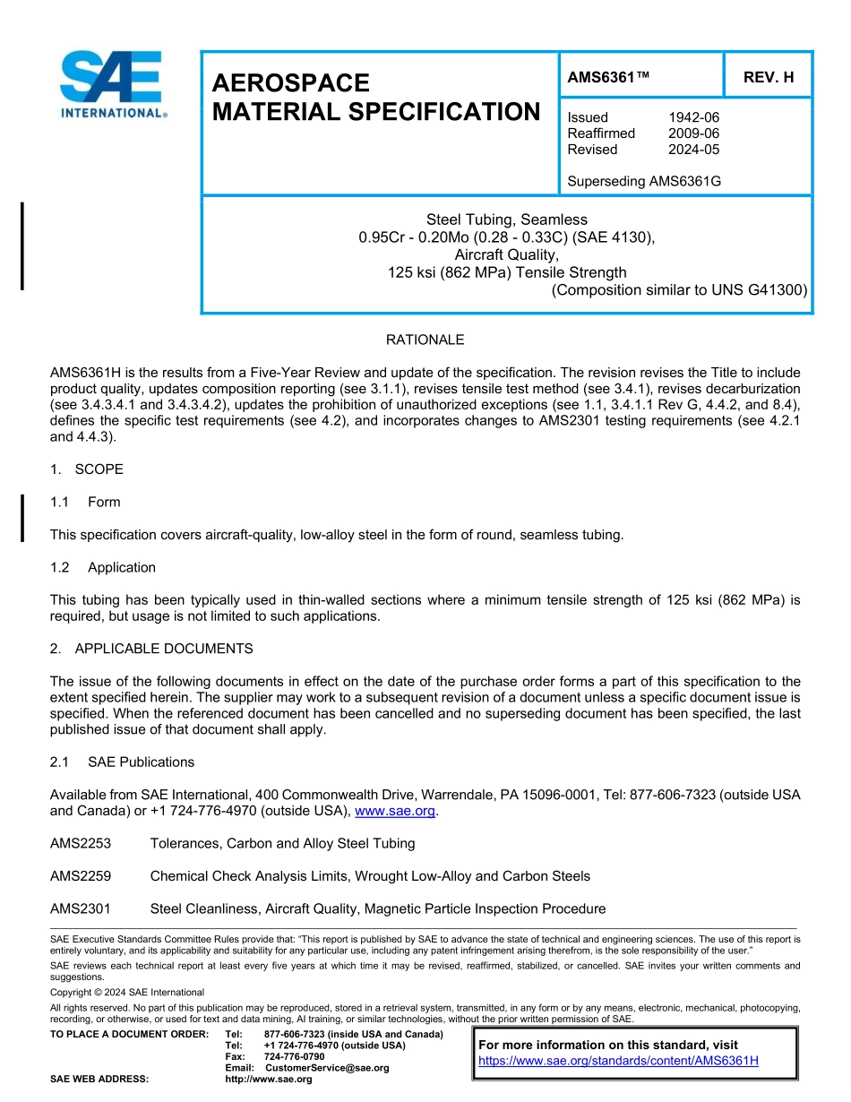 SAE AMS 6361H-2024.pdf_第1页