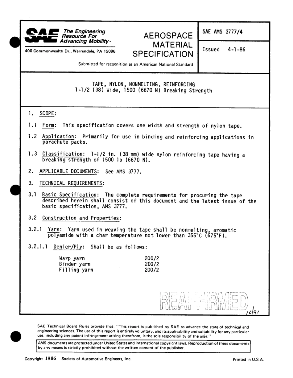 SAE AMS 3777-4B-1995 scan.pdf_第2页