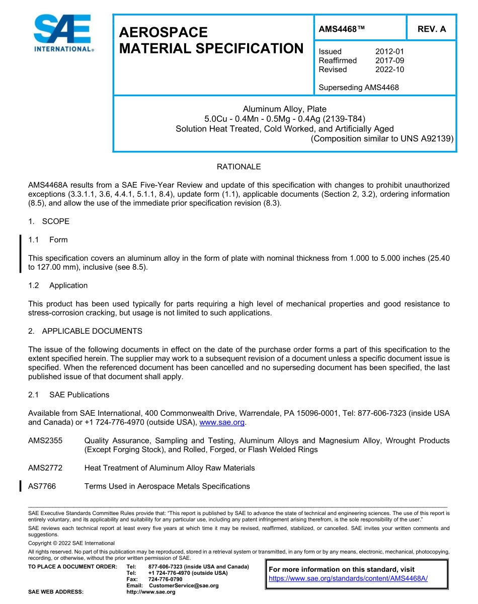 SAE AMS 4468A-2022.pdf_第1页