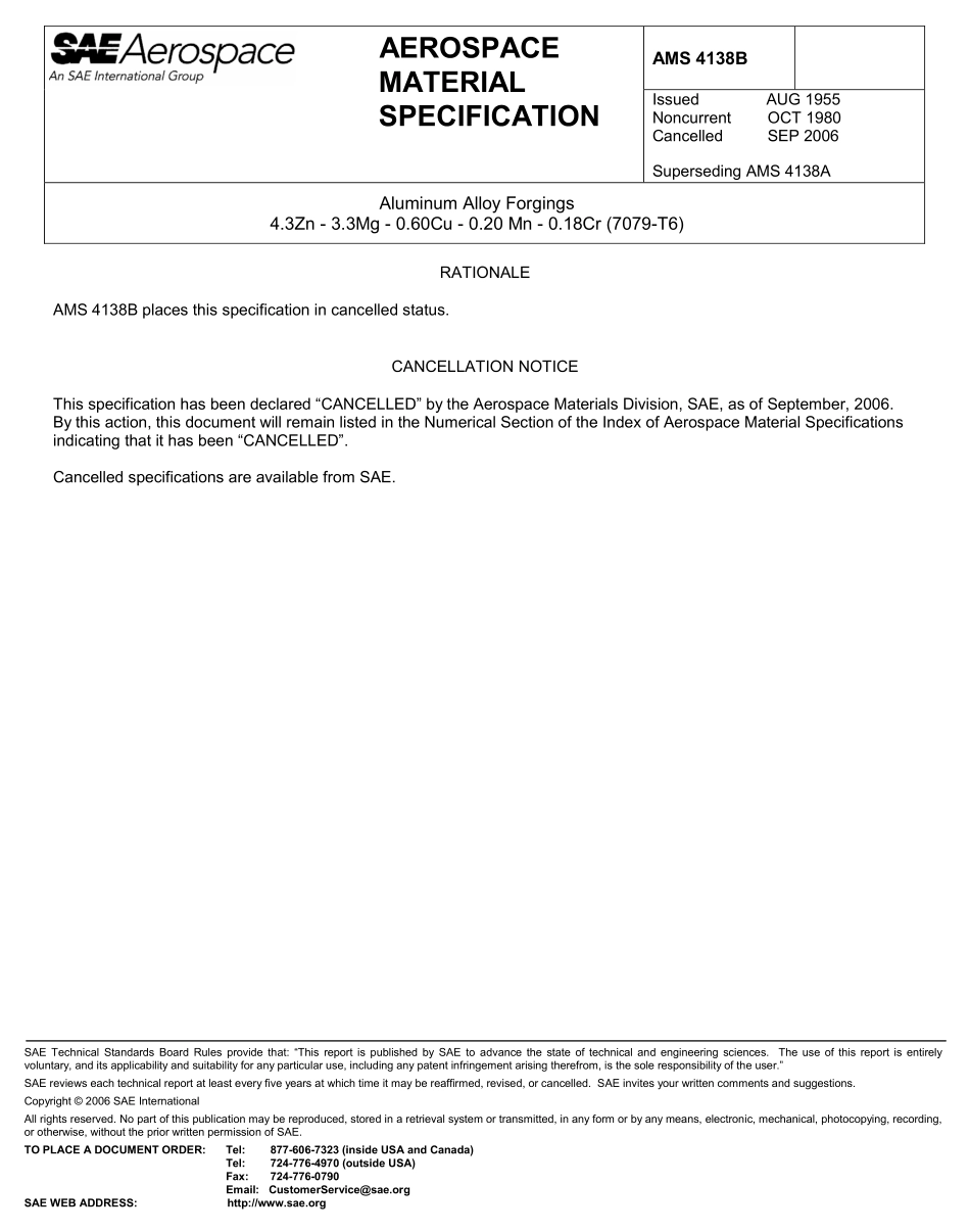 SAE AMS 4138B-2006 scan.pdf_第1页