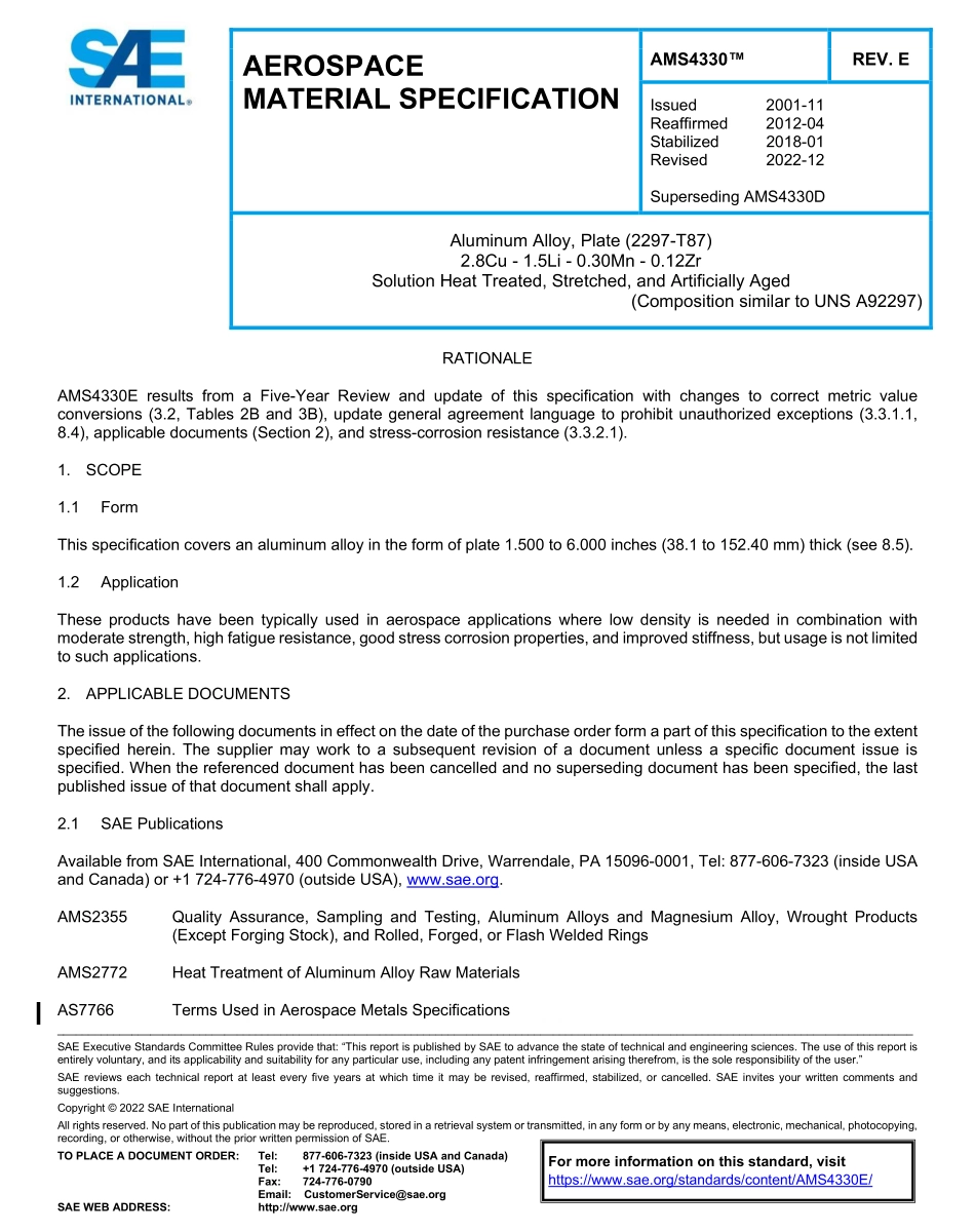 SAE AMS 4330E-2022.pdf_第1页