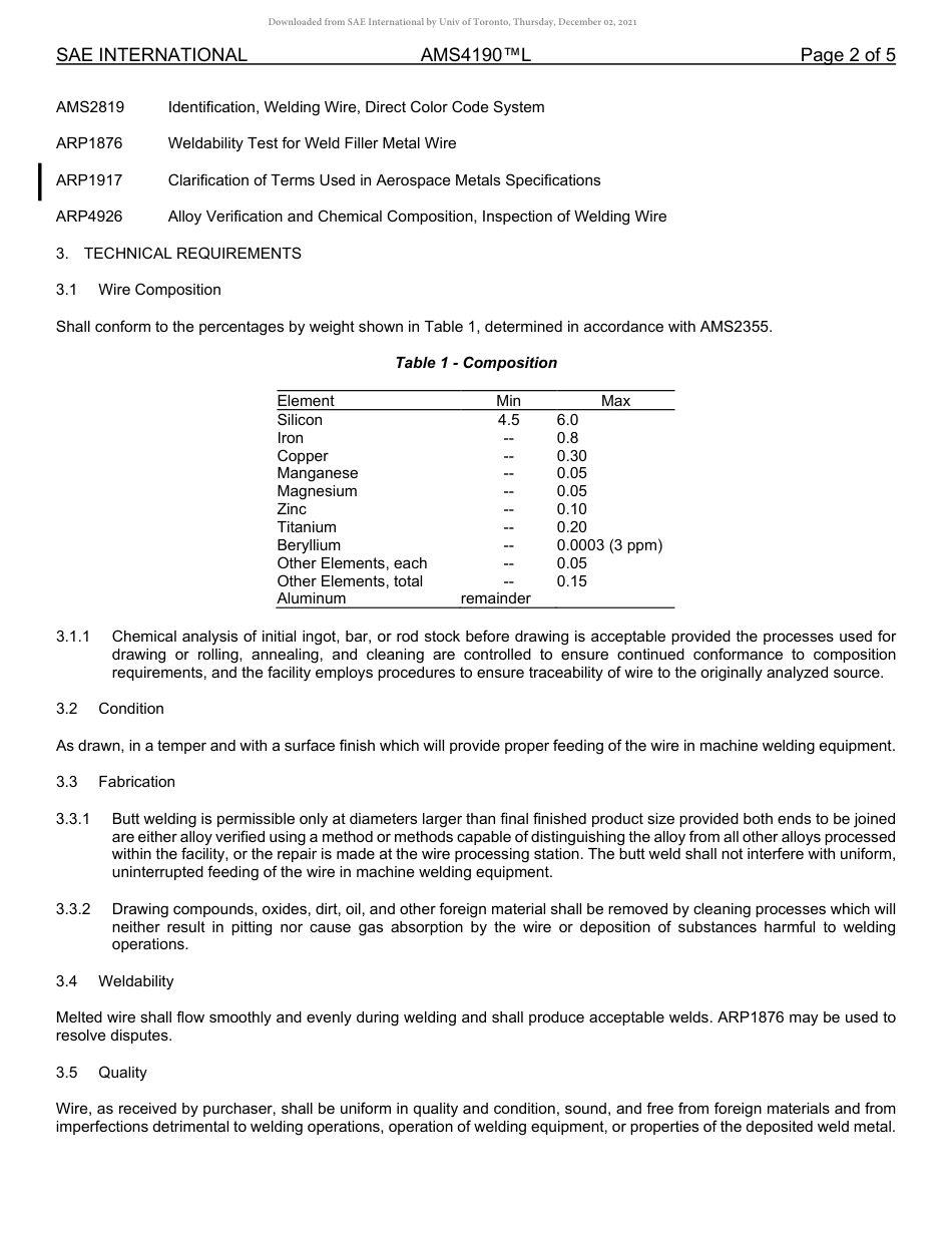 SAE AMS 4190L-2021.pdf_第2页