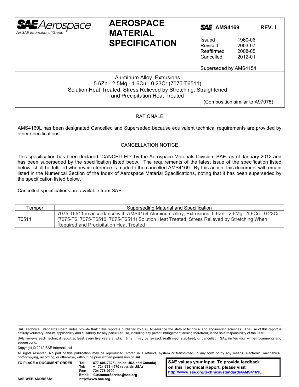 SAE AMS 4169L-2012.pdf_第1页