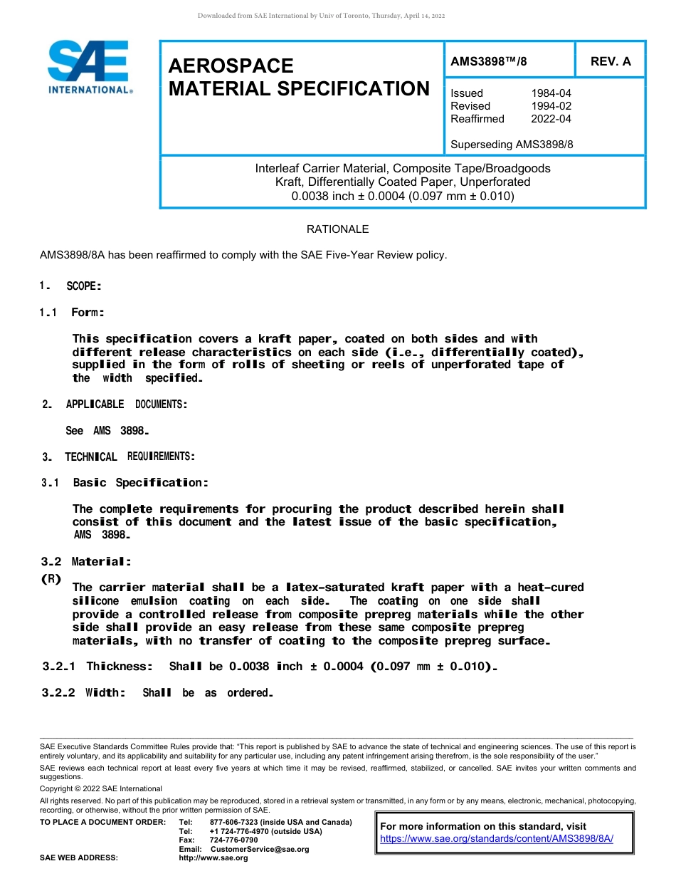 SAE AMS 3898-8A-2022.pdf_第1页