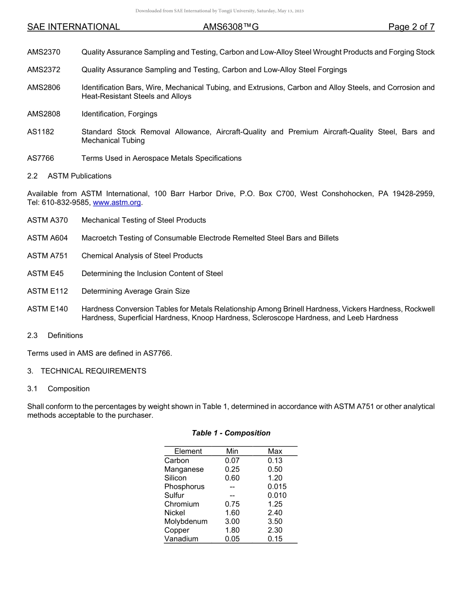 SAE AMS 6308G-2023.pdf_第2页