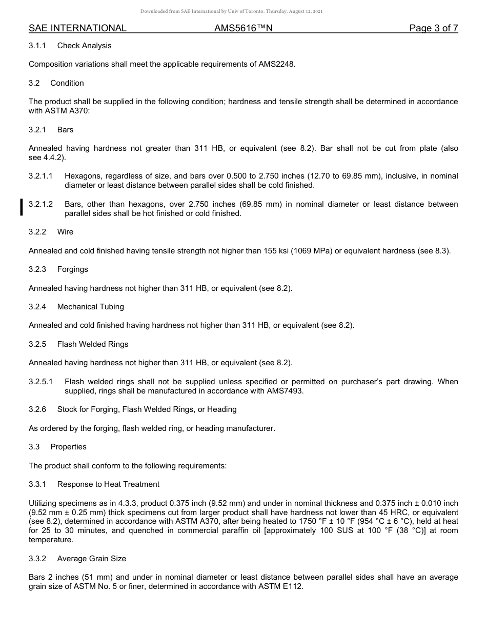 SAE AMS 5616N-2020.pdf_第3页