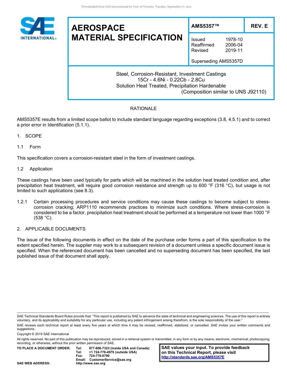 SAE AMS 5357E-2019.pdf_第1页