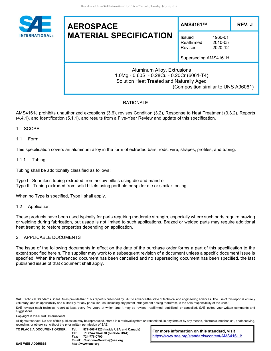 SAE AMS 4161J-2020.pdf_第1页