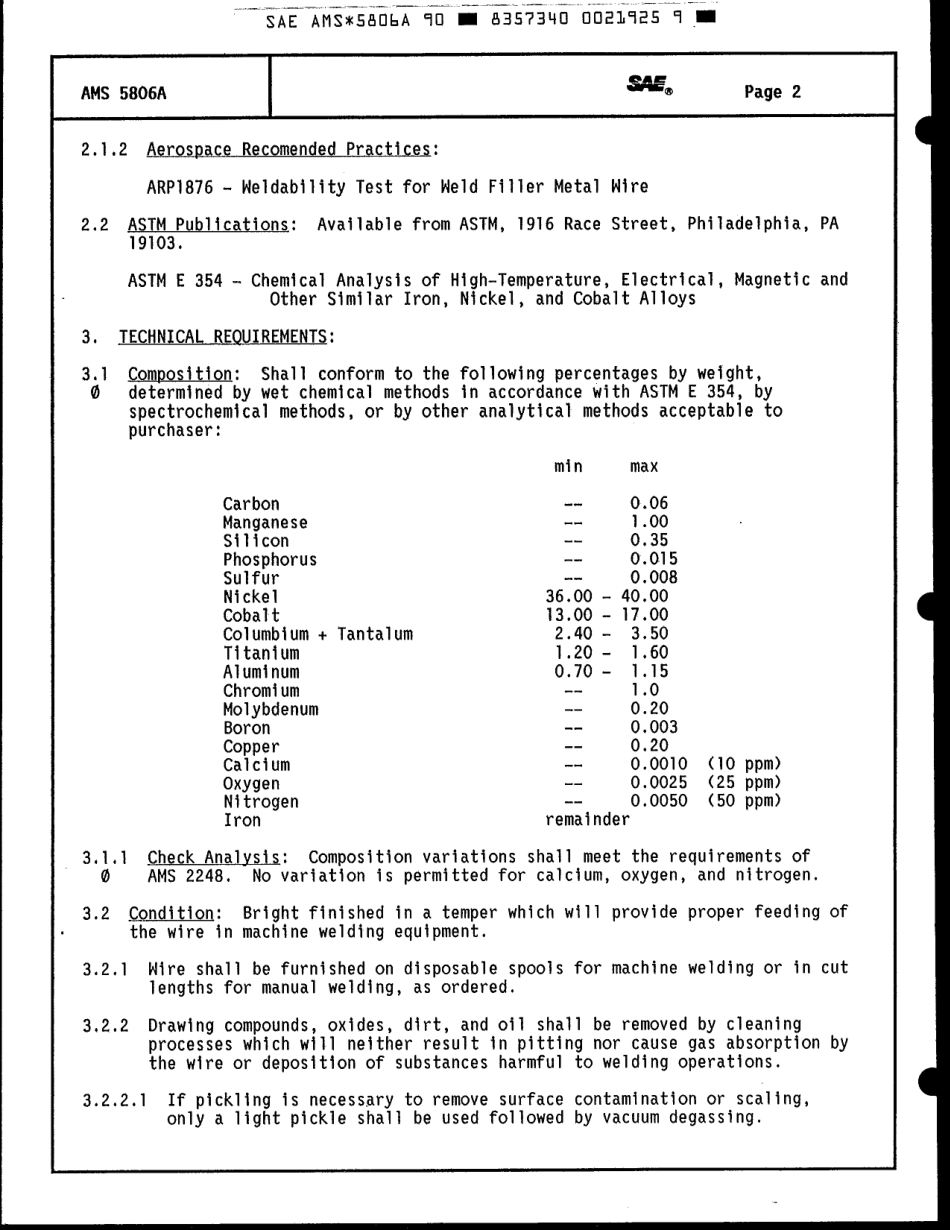 SAE AMS 5806B-1995 scan.pdf_第3页