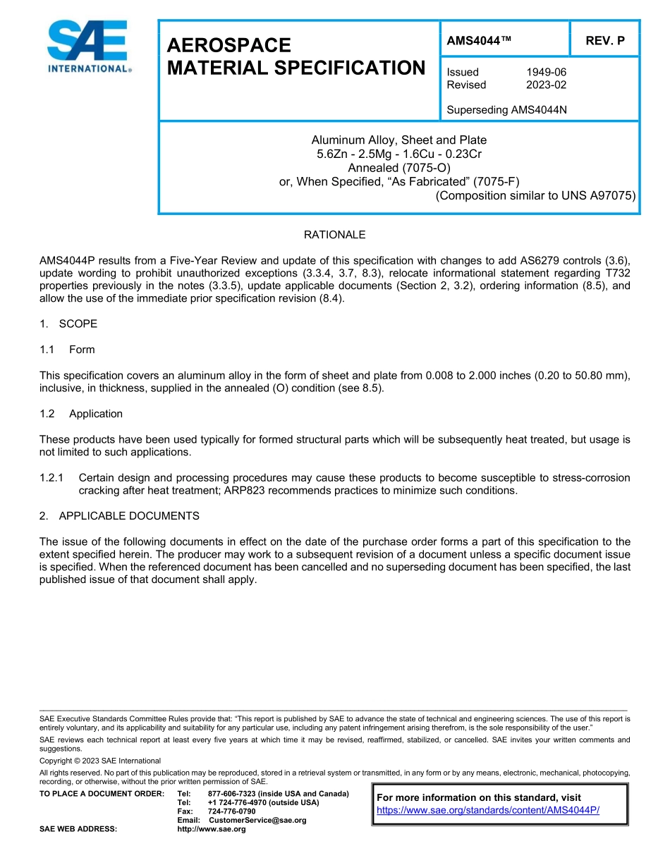 SAE AMS 4044P-2023.pdf_第1页