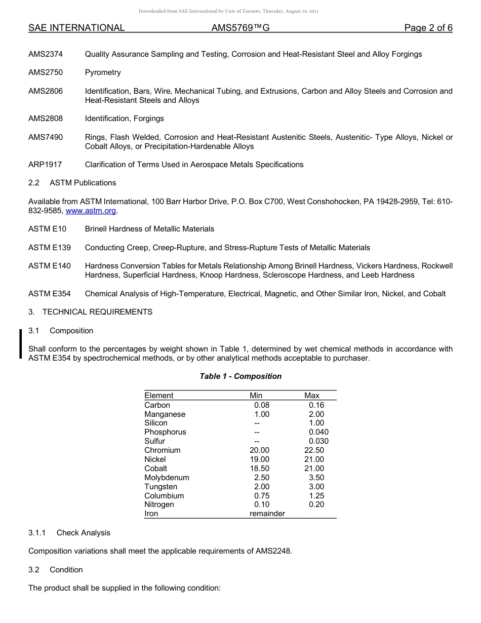 SAE AMS 5769G-2020.pdf_第2页