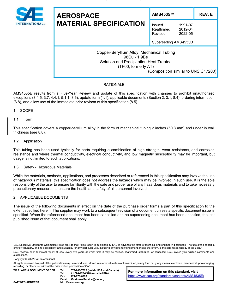 SAE AMS 4535E-2022.pdf_第1页