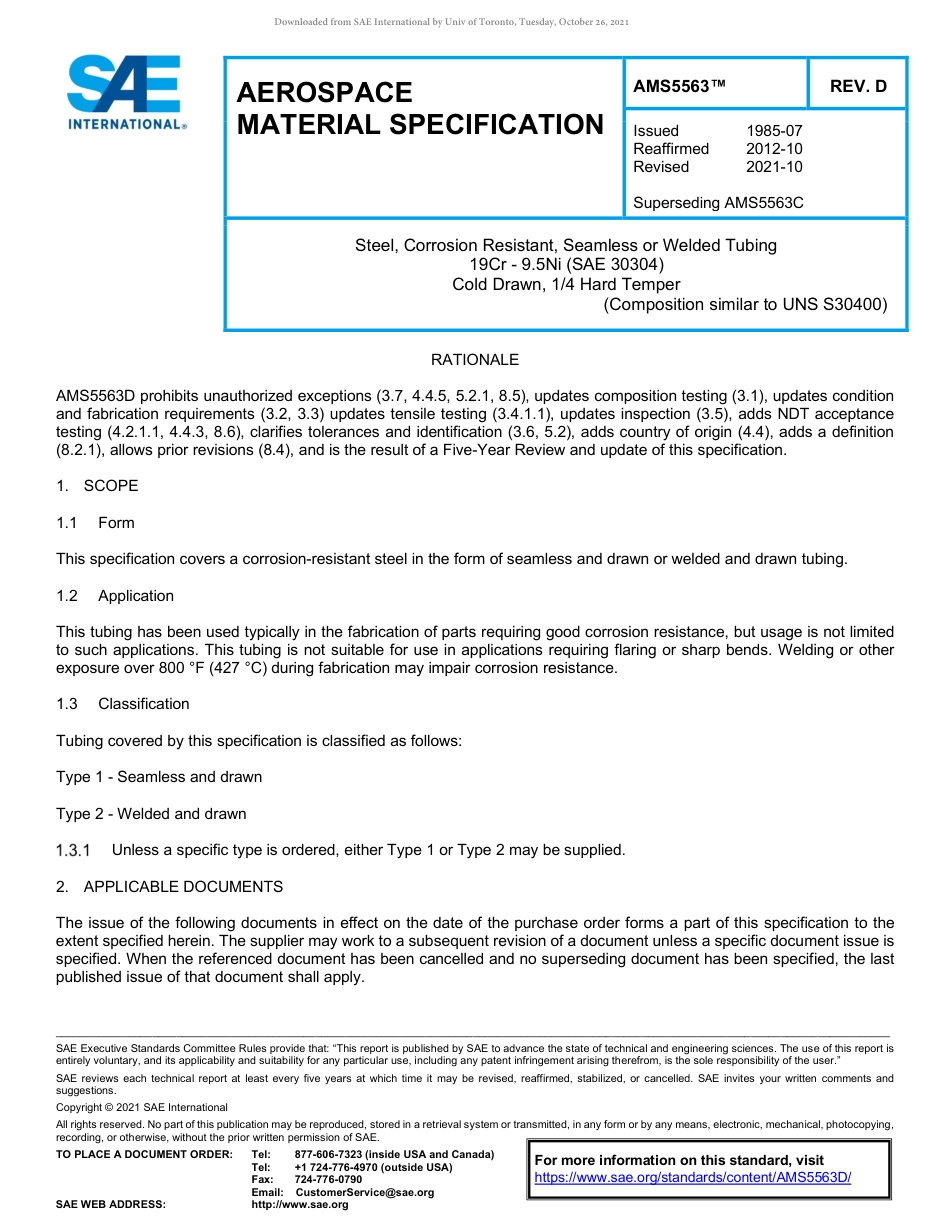 SAE AMS 5563D-2021.pdf_第1页