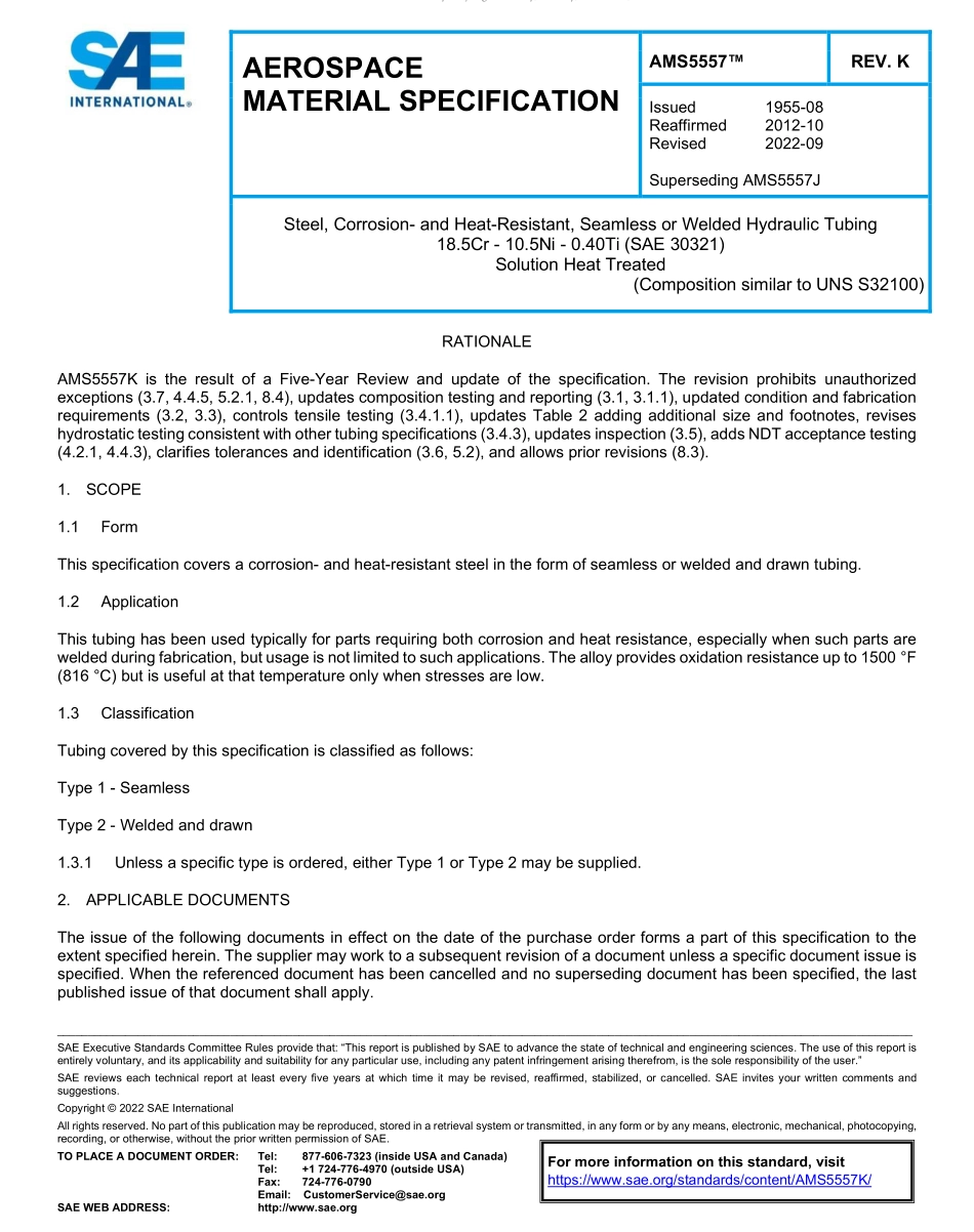 SAE AMS 5557K-2022.pdf_第1页
