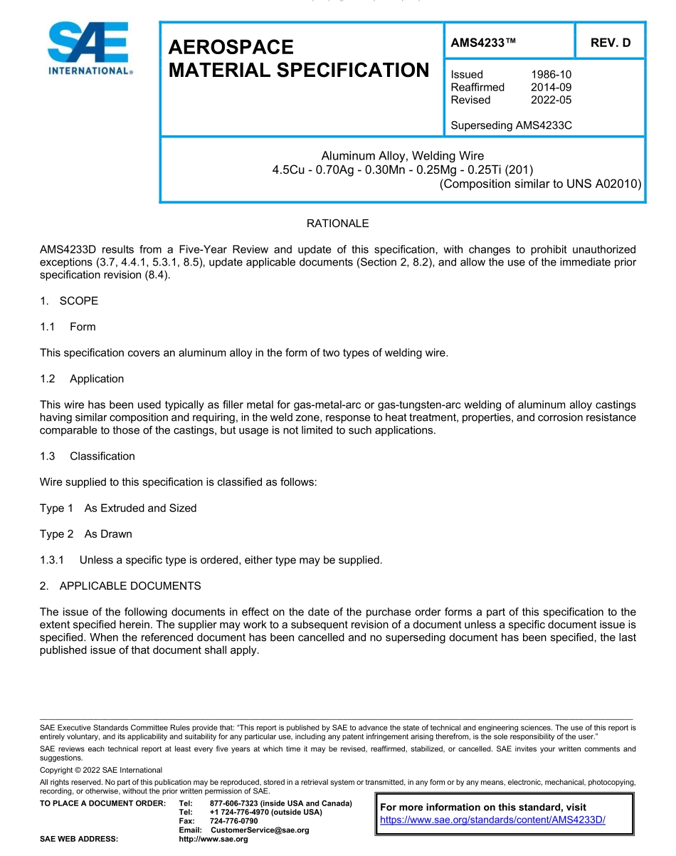 SAE AMS 4233D-2022.pdf_第1页
