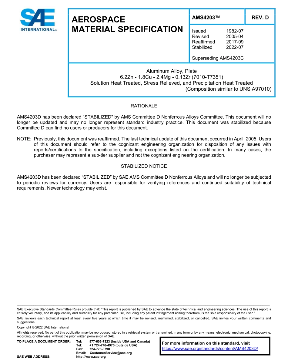 SAE AMS 4203D-2022.pdf_第1页