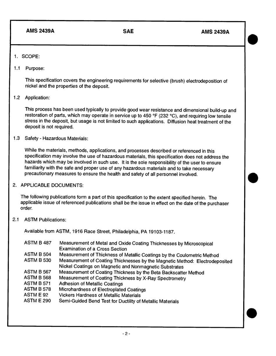 SAE AMS 2439A-2000 scan.pdf_第2页
