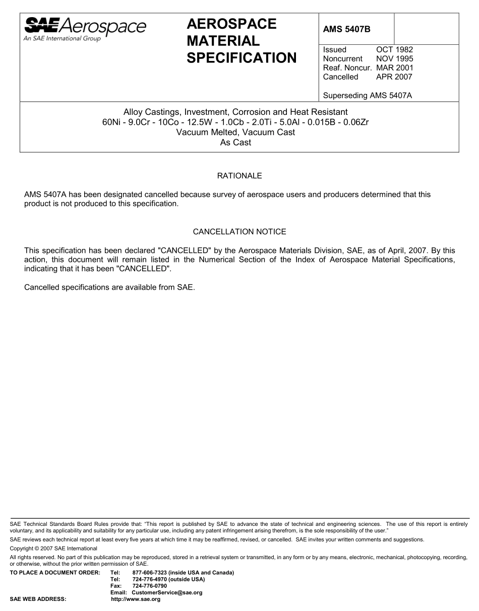 SAE AMS 5407B-2007.pdf_第1页