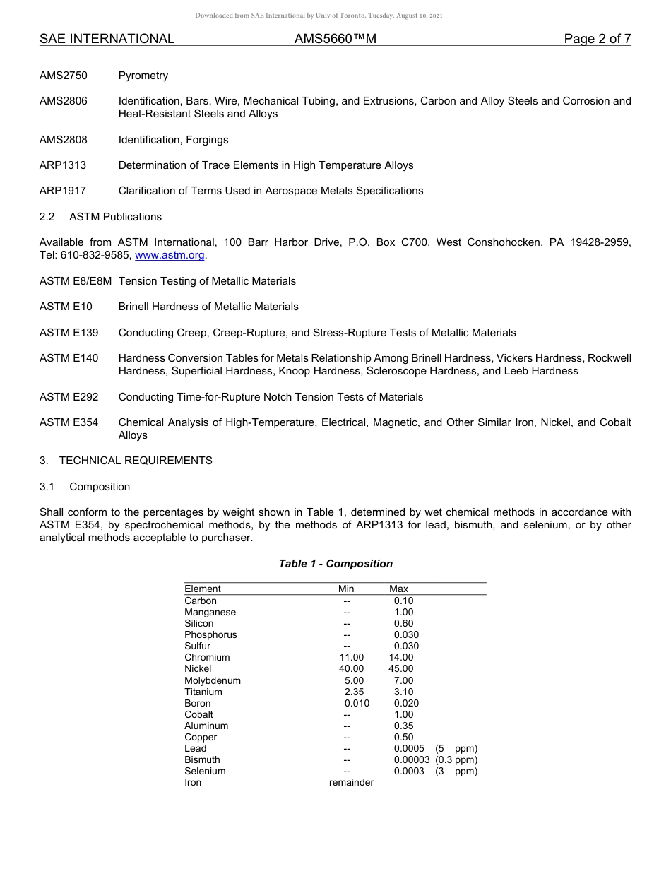 SAE AMS 5660M-2020.pdf_第2页